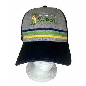 FIFA Brazil World Cup Hat Adidas 2014 Adjustable Soccer